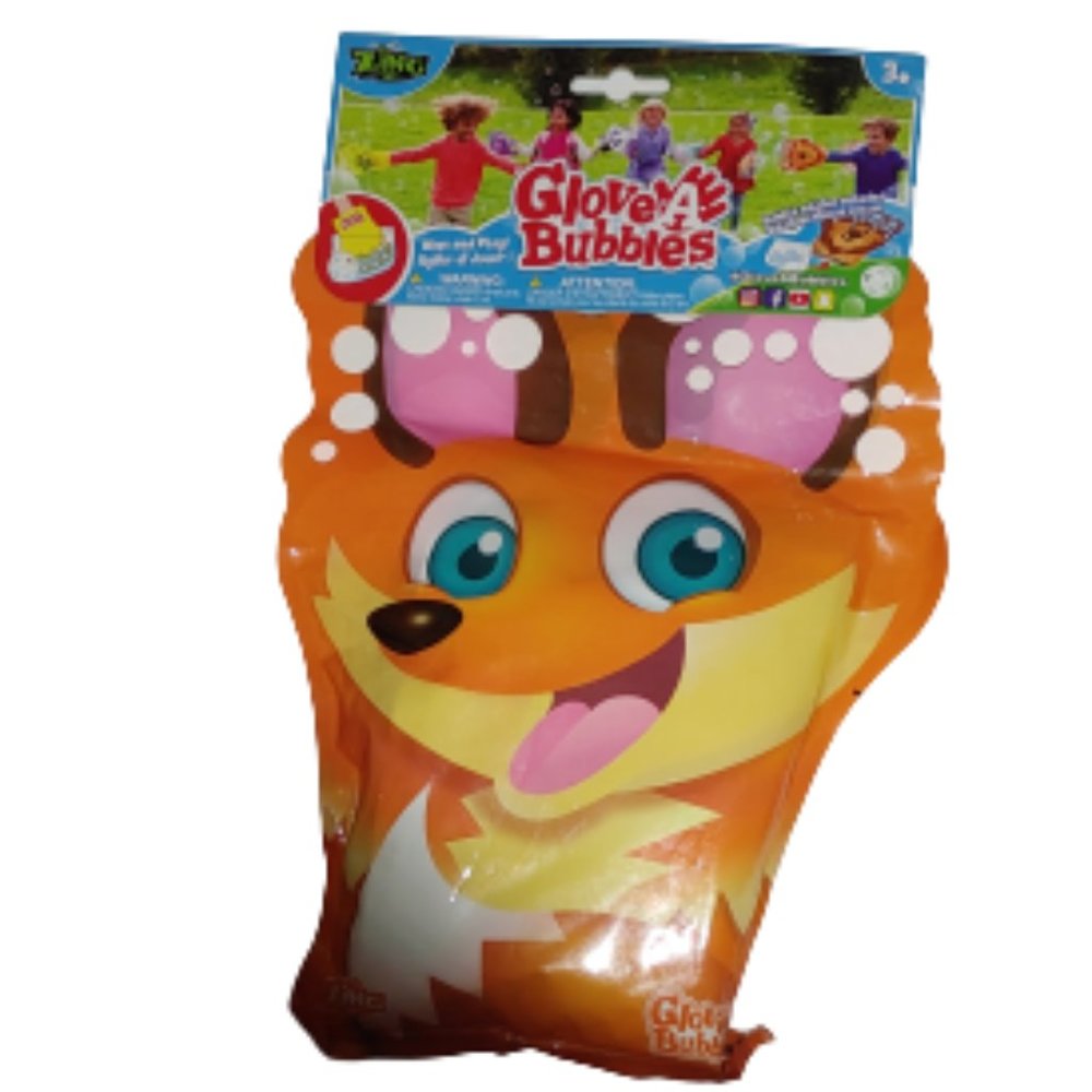 Gloves-A-Bubble / Glove and Bubble Solution 3+ Up
